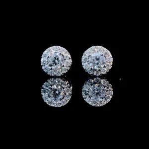 163604 - 1.00 ctw diamond earrings