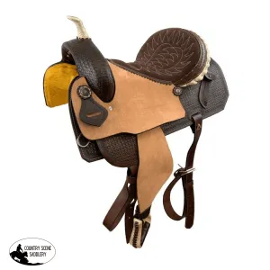 16" Double T Barrel Style Saddle