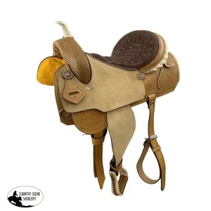 16" Double T Light Oil Barrel Saddle
