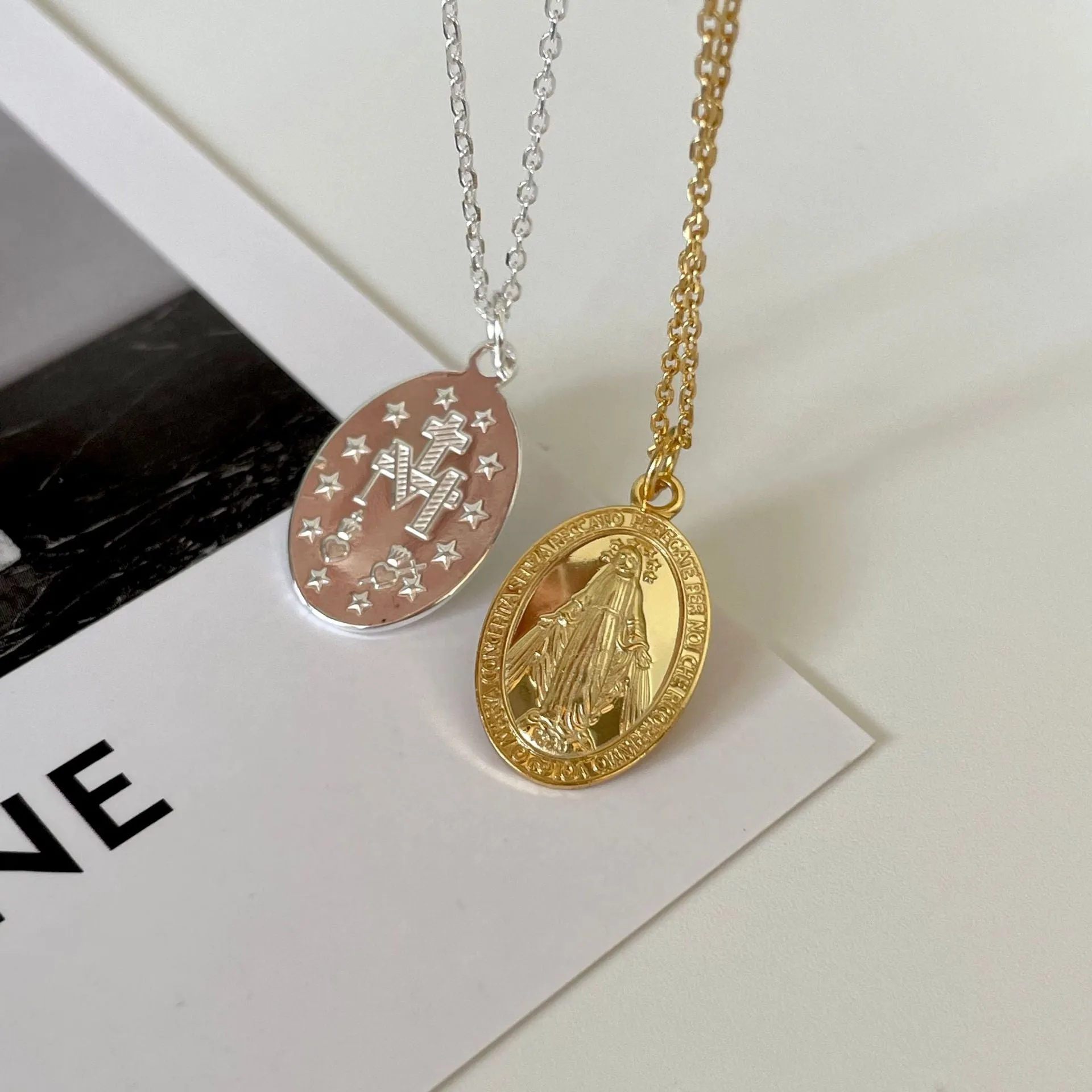 925 Sterling Silver IG Style Silver Necklaces