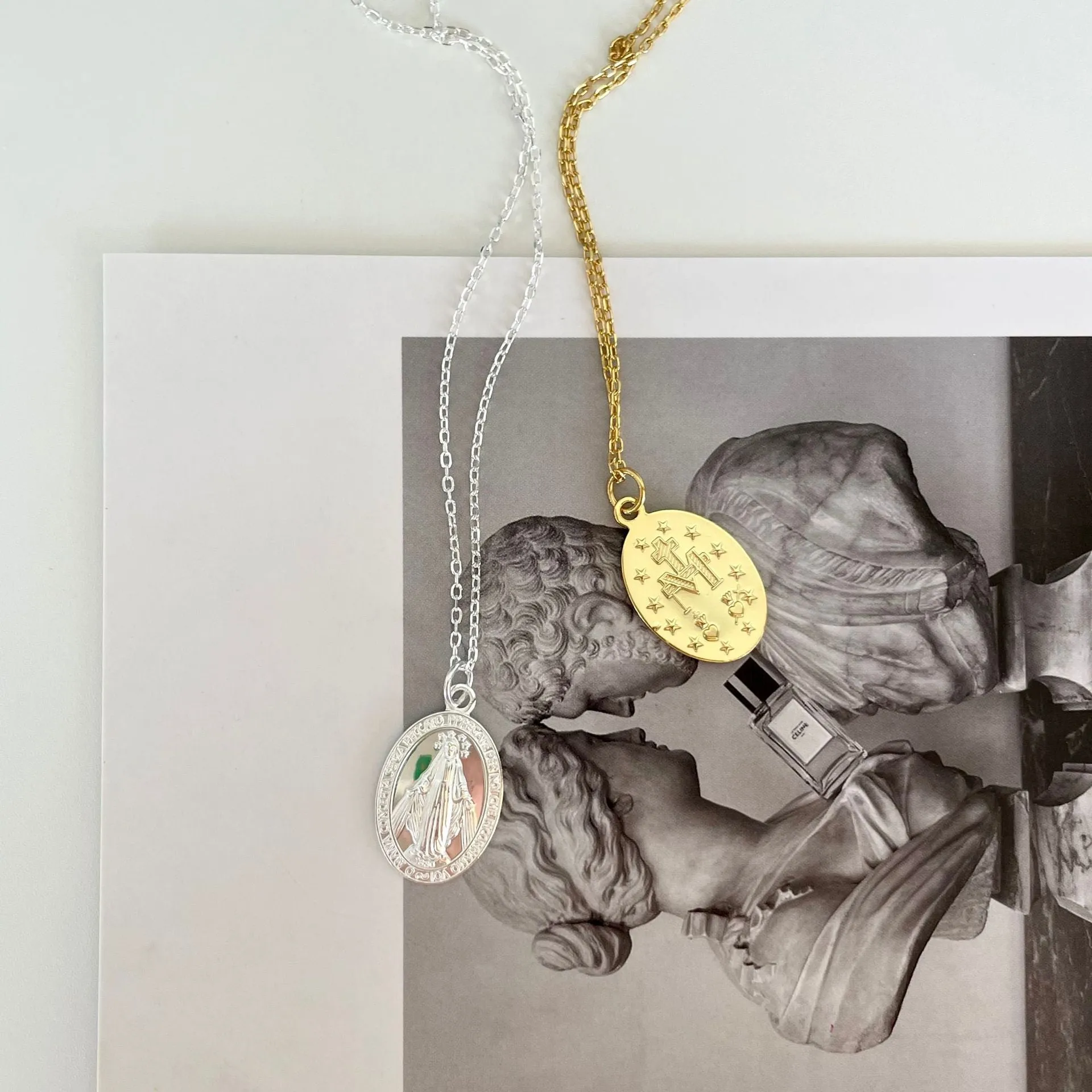 925 Sterling Silver IG Style Silver Necklaces