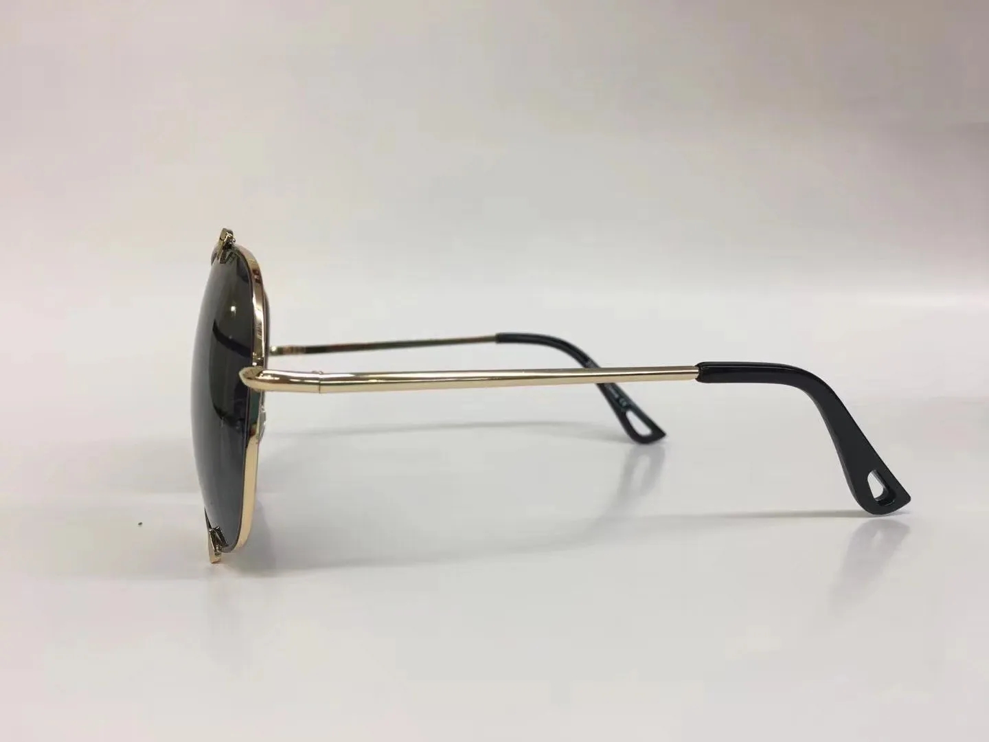 Babe Chic Aviator Black & Gold Designer Sunglasses