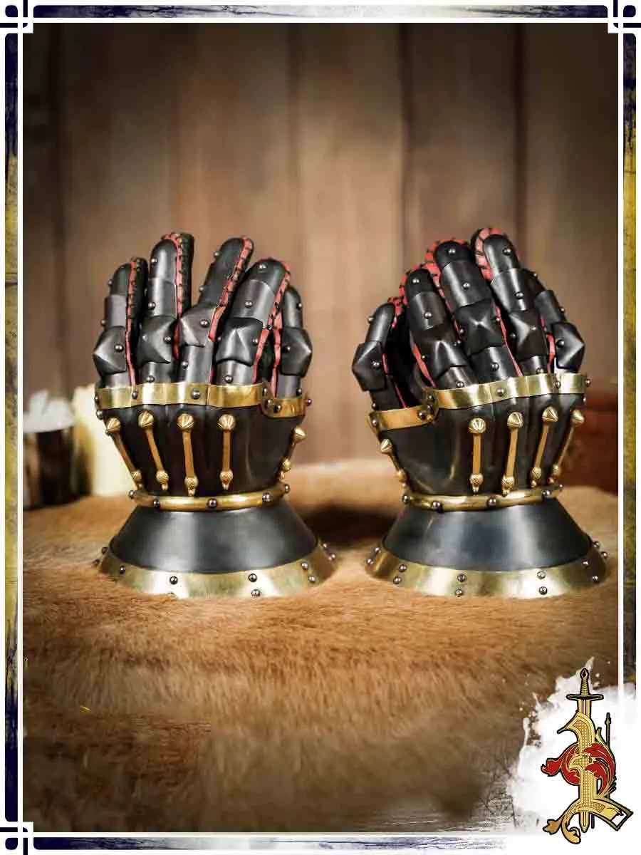 Baron's Hourglass Gauntlets - Black