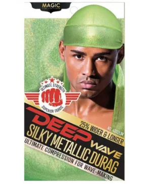 Bee Sales Magic Collection Deep Wave Silky Metallic Durag 4802LIM