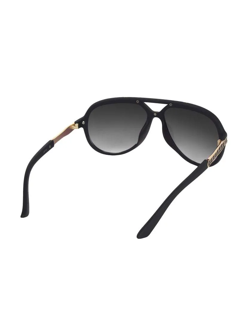 Black Aviator Sunglasses