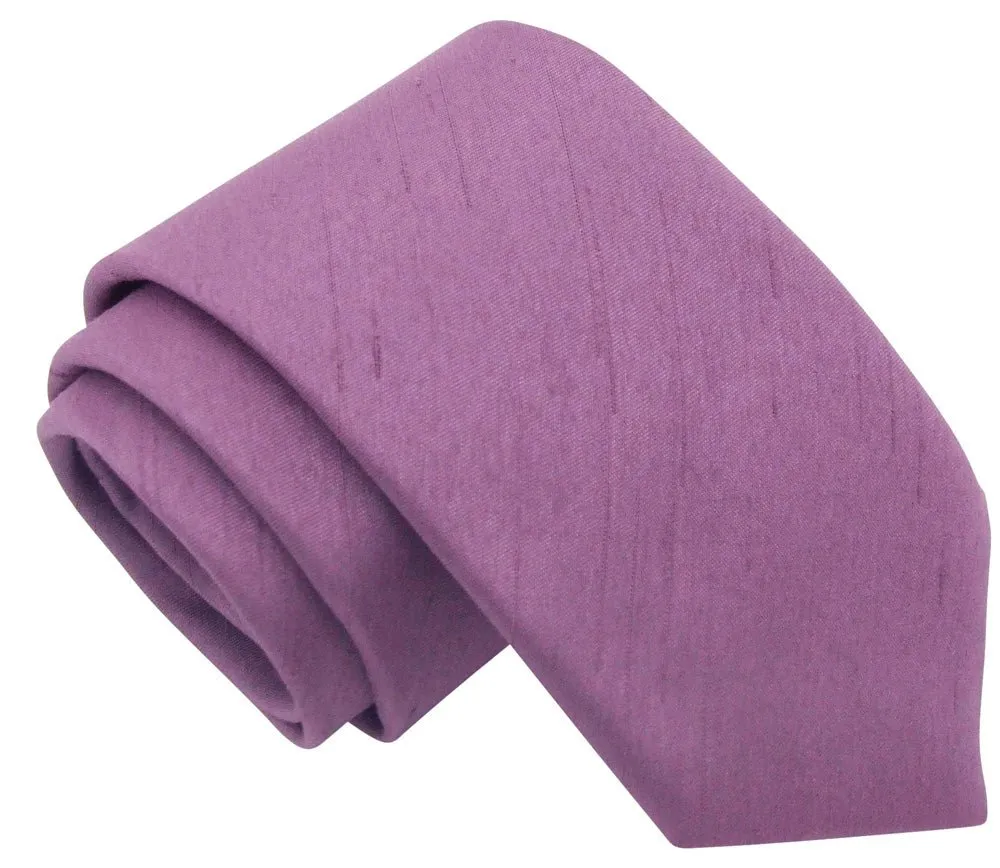 Chinese Violet Shantung Wedding Swatch