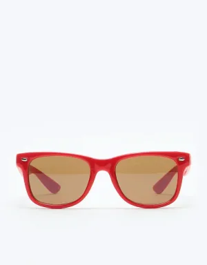 Chocolate Chunk Sunglasses - Red