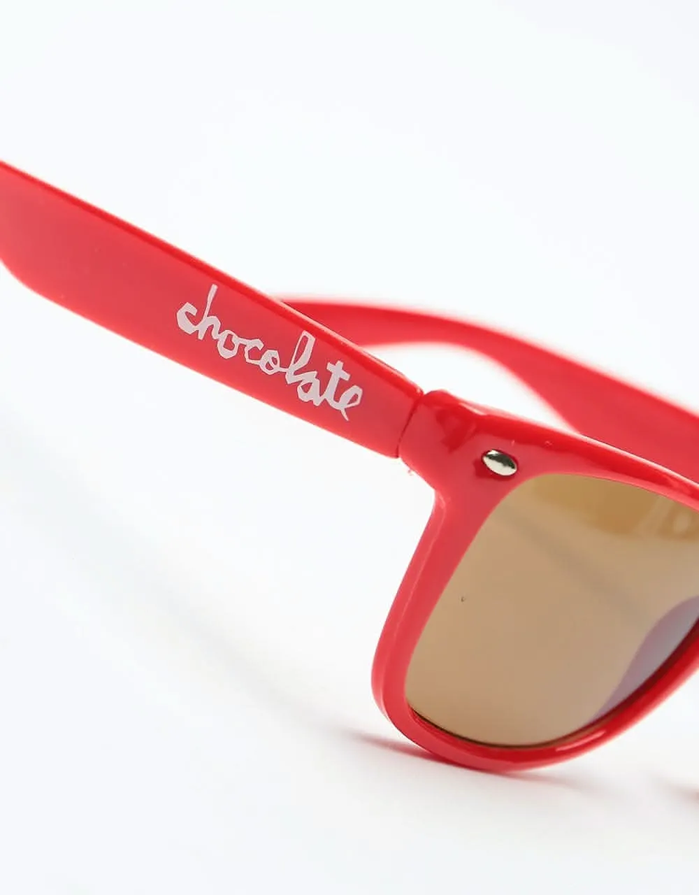 Chocolate Chunk Sunglasses - Red