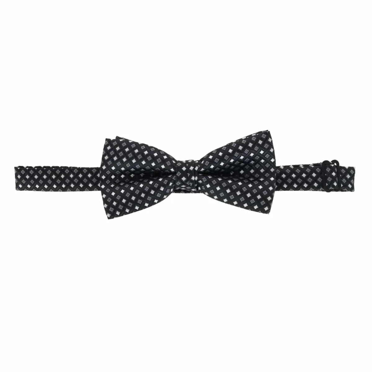 CTM® Men's Neat Print Bow Tie and Cummerband Set