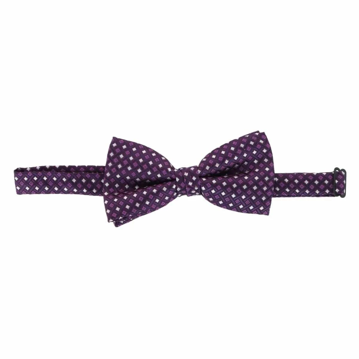 CTM® Men's Neat Print Bow Tie and Cummerband Set