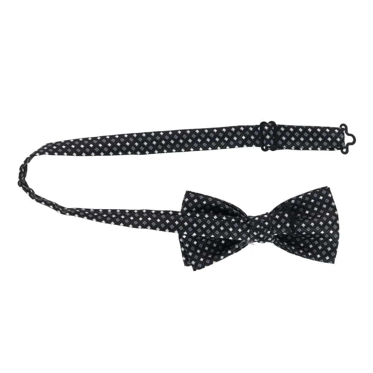 CTM® Men's Neat Print Bow Tie and Cummerband Set