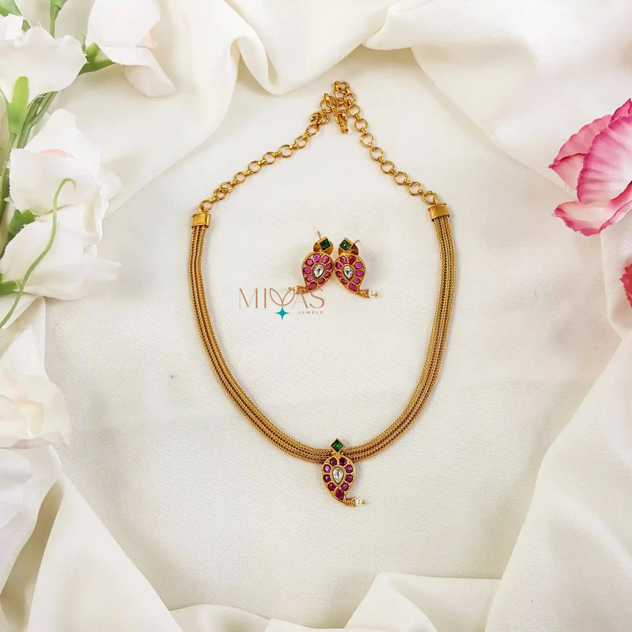 Cute Maang Style Necklace
