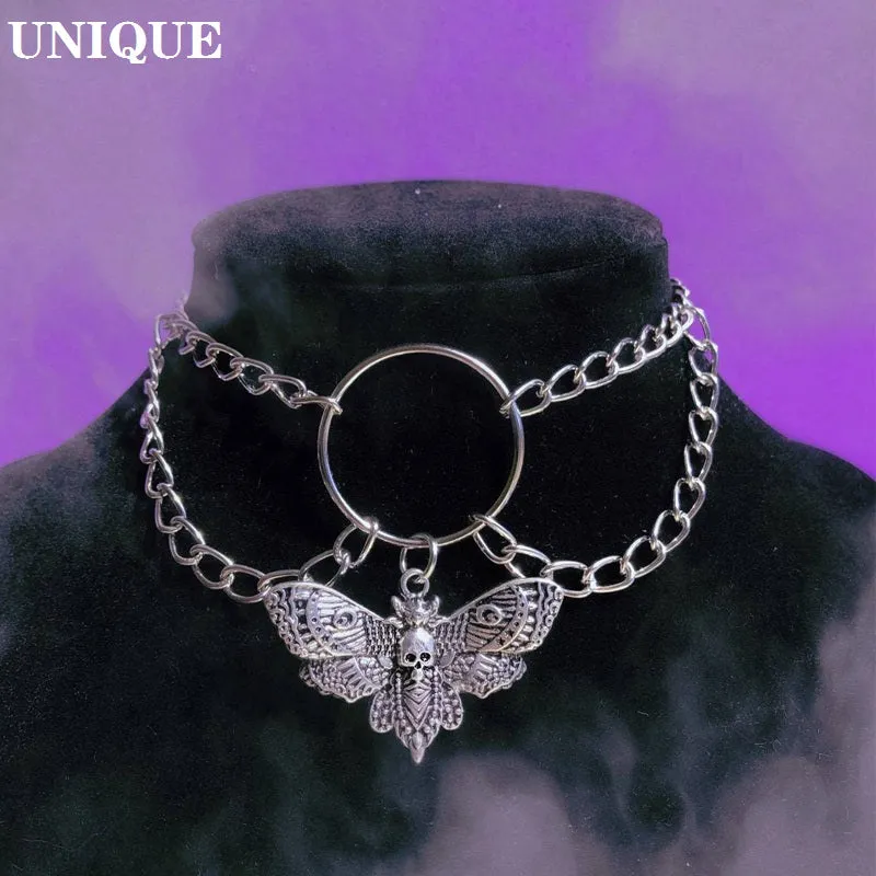 Death's Head Hawk-moth Choker