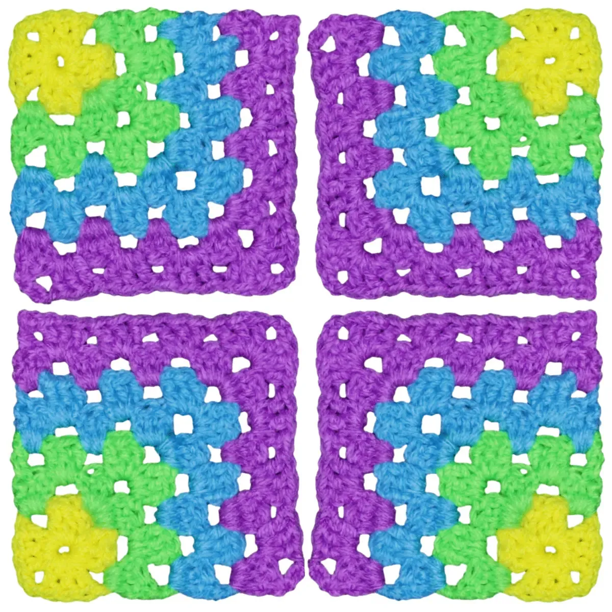 Easy Mitered Granny Square – Modern and Simple Crochet Pattern
