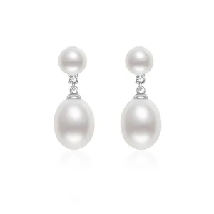 Elegant Freshwater Pearl Earrings WE00596