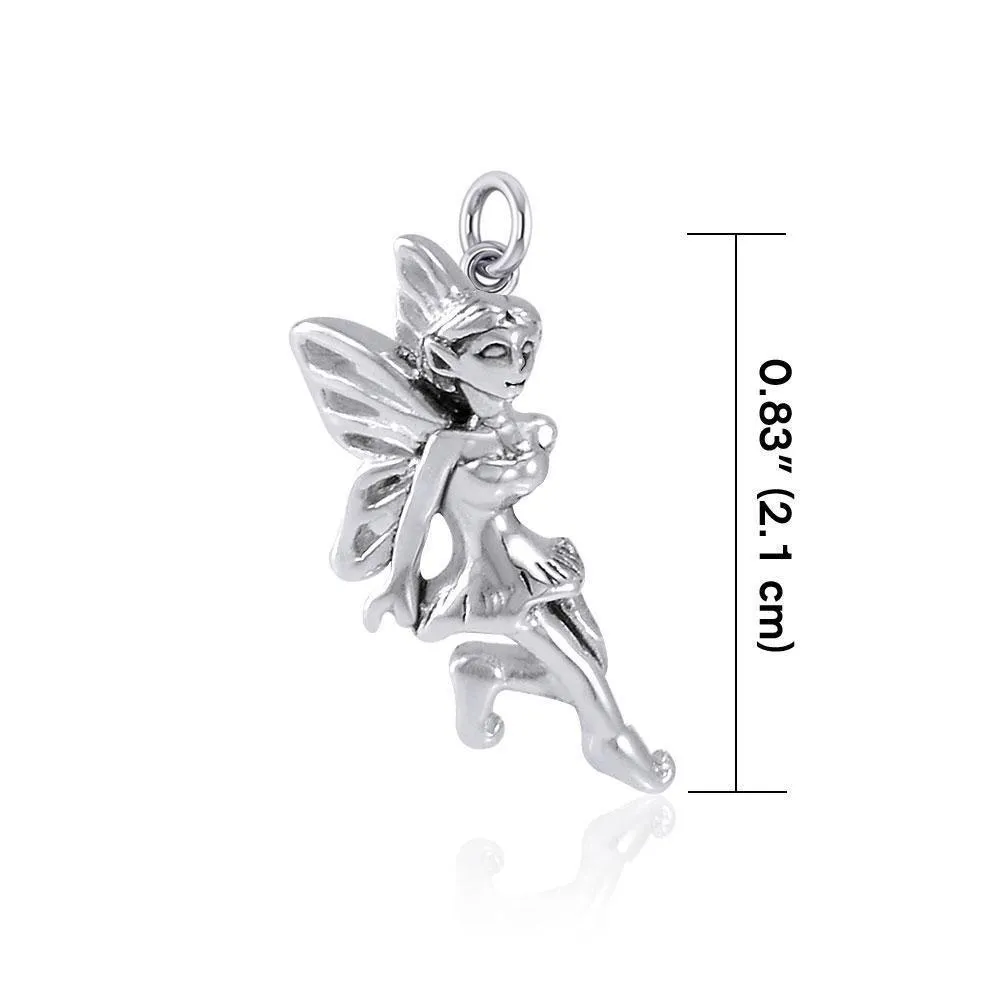 Enchanted Fairy Silver Charm TCM637