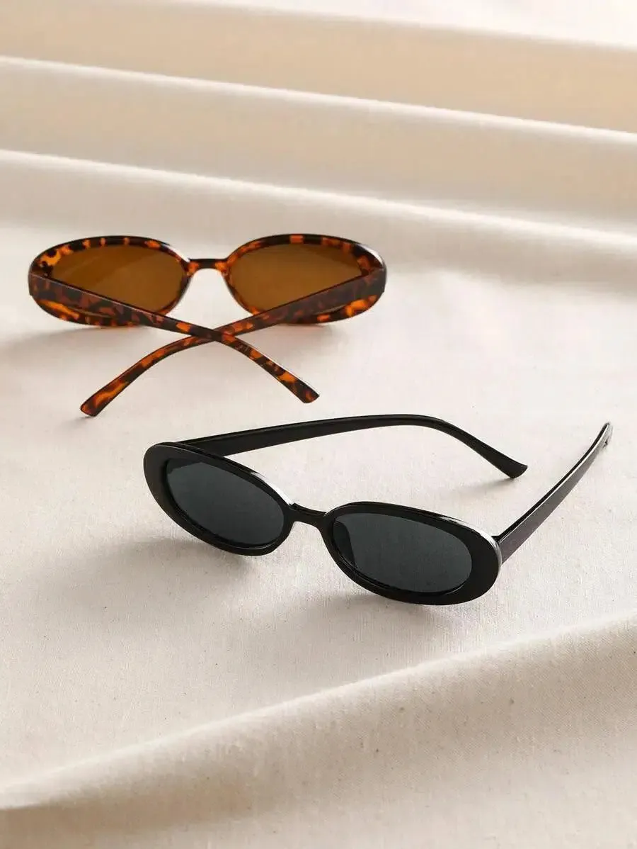Fiorella – Retro oval frame – Sunglasses