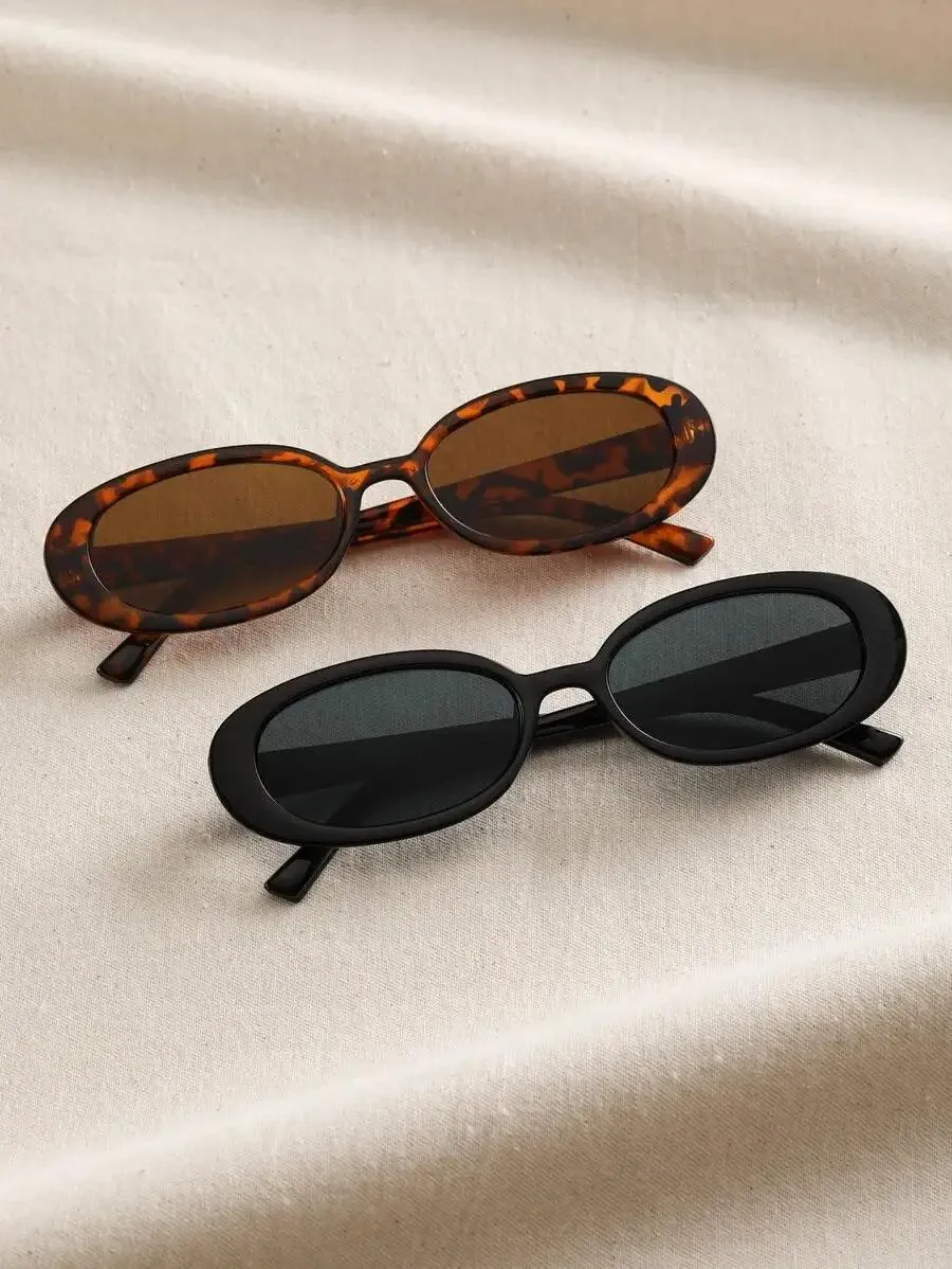 Fiorella – Retro oval frame – Sunglasses