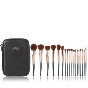 Gift Set Luxury 18 Pcs Brush Kit with Black Bag T264 CB006