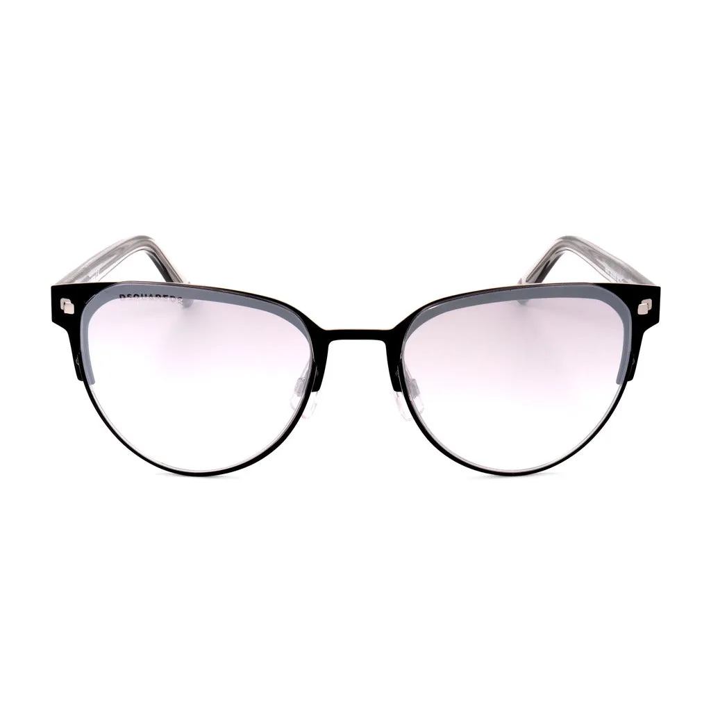 Glamorous Women's Metal Frame Sunglasses with UV Protection