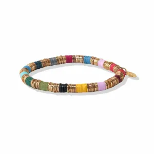 Grace Color Block Stretch Bracelet Light Multicolor