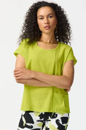 Joseph Ribkoff Key Lime Top Style 241217-4204