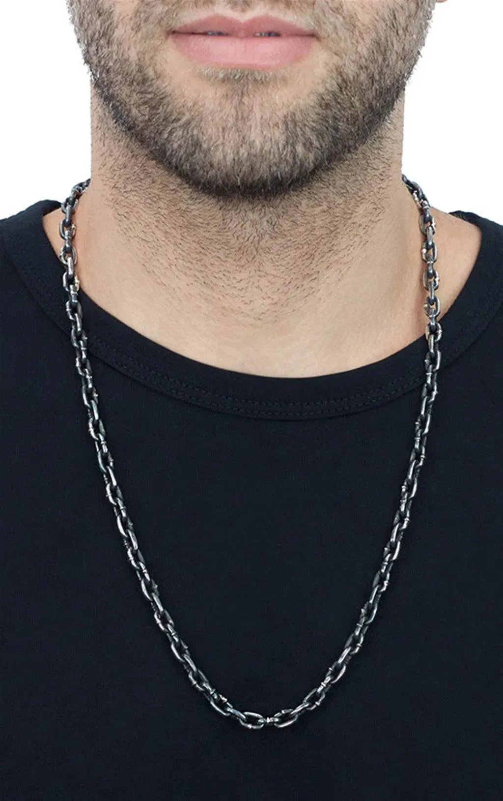 King Baby Boat Link Necklace