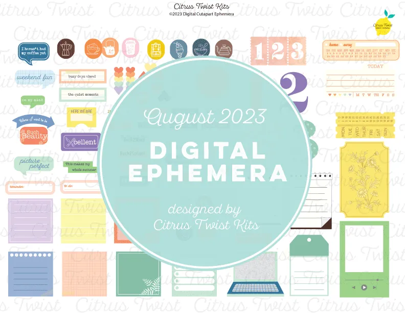 Life Crafted - ROUTINE JOURNAL - Digital Ephemera