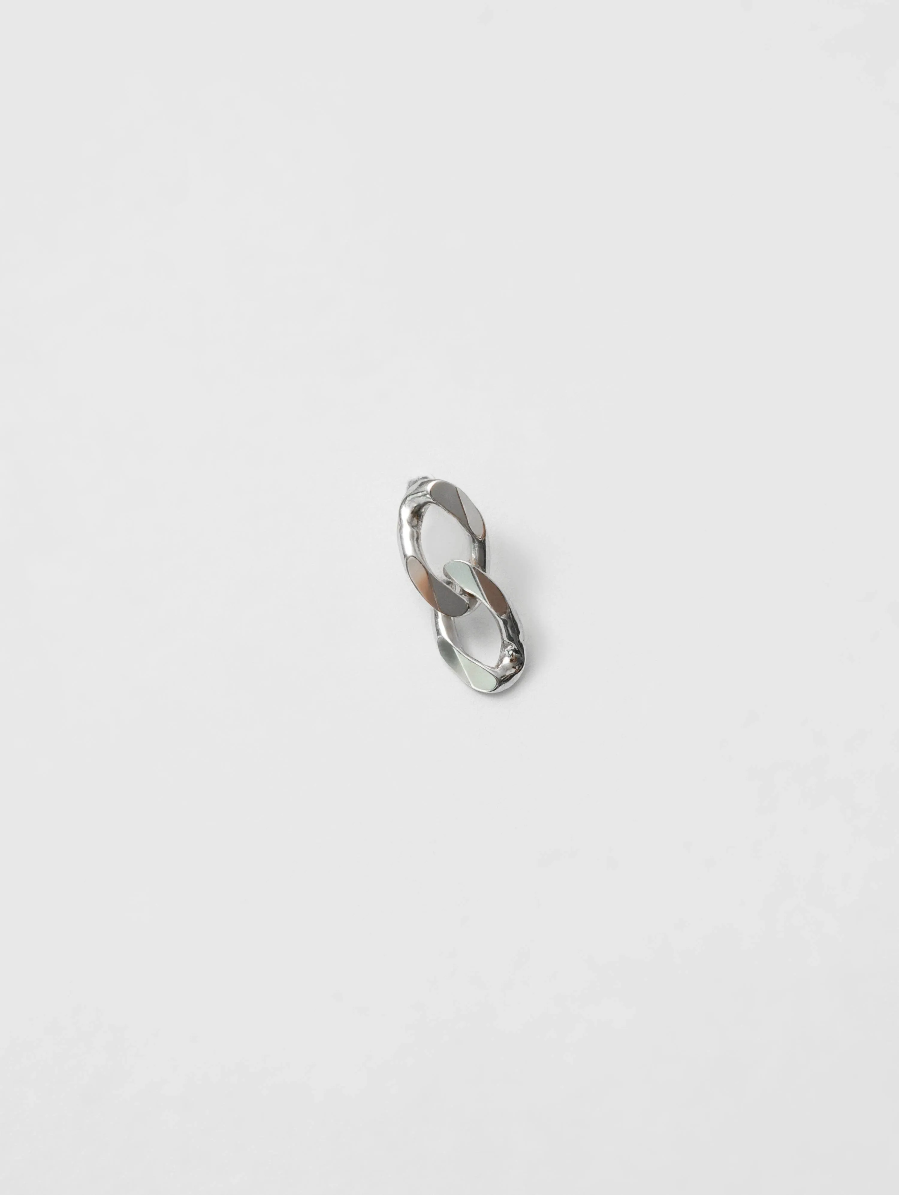 Link Stud - Sterling Silver