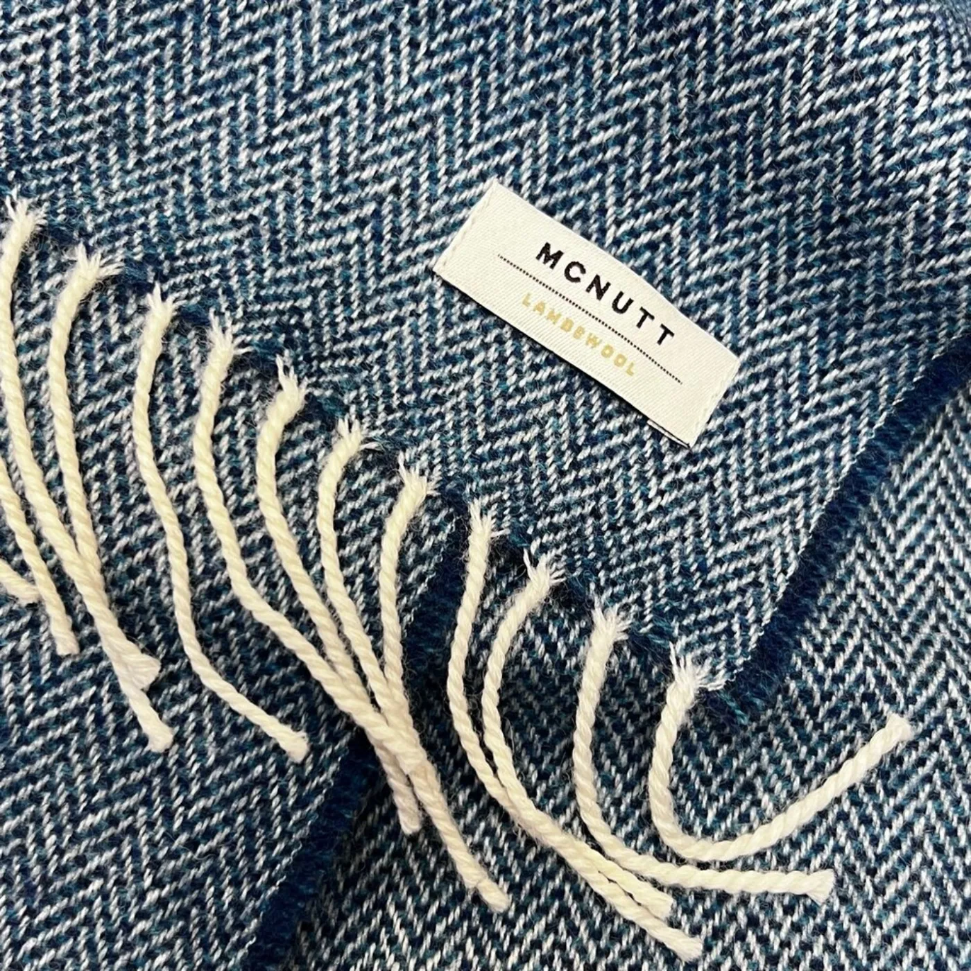 McNutt Lambswool Herringbone Scarf