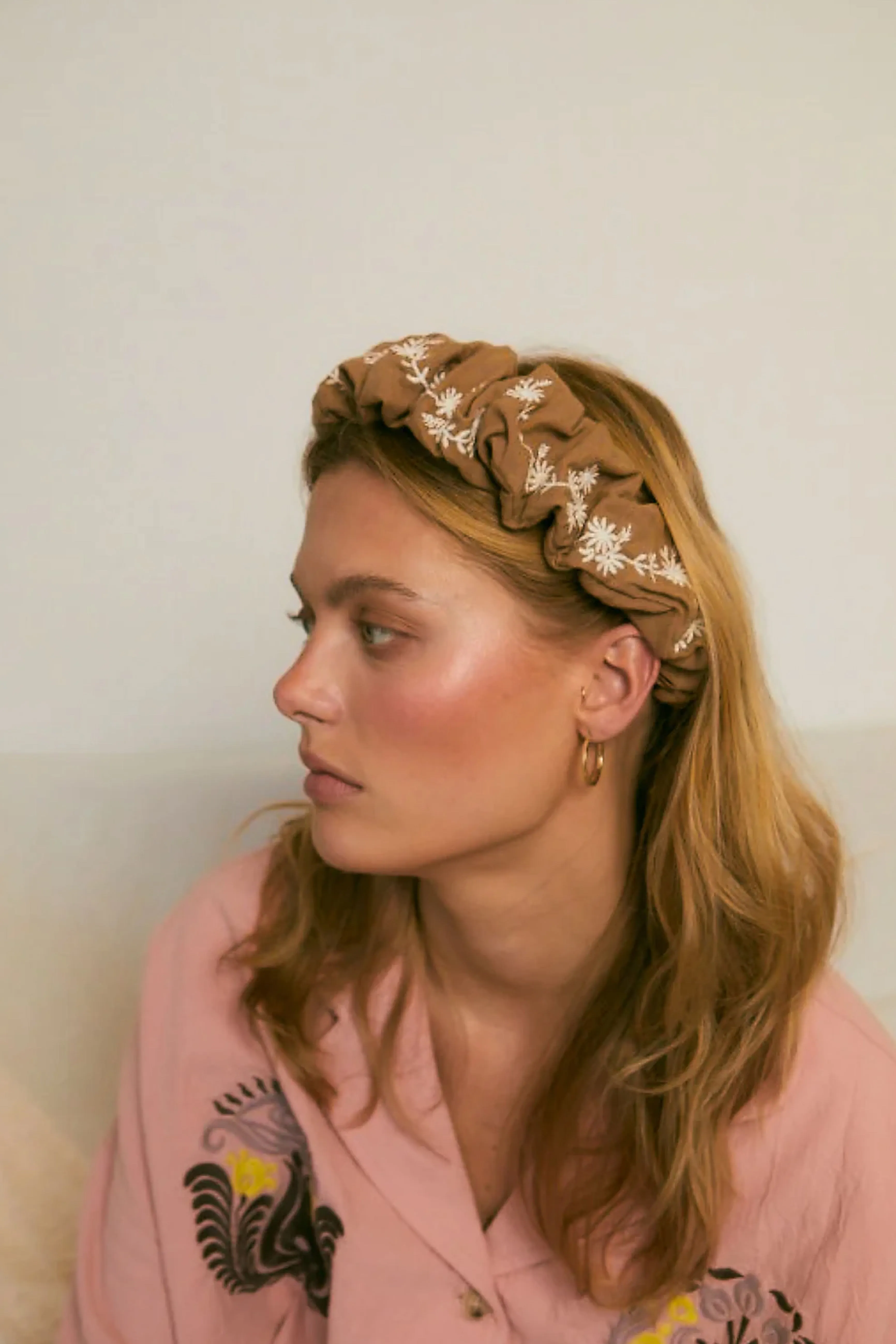 Meadows Fawn Scrunchie Headband