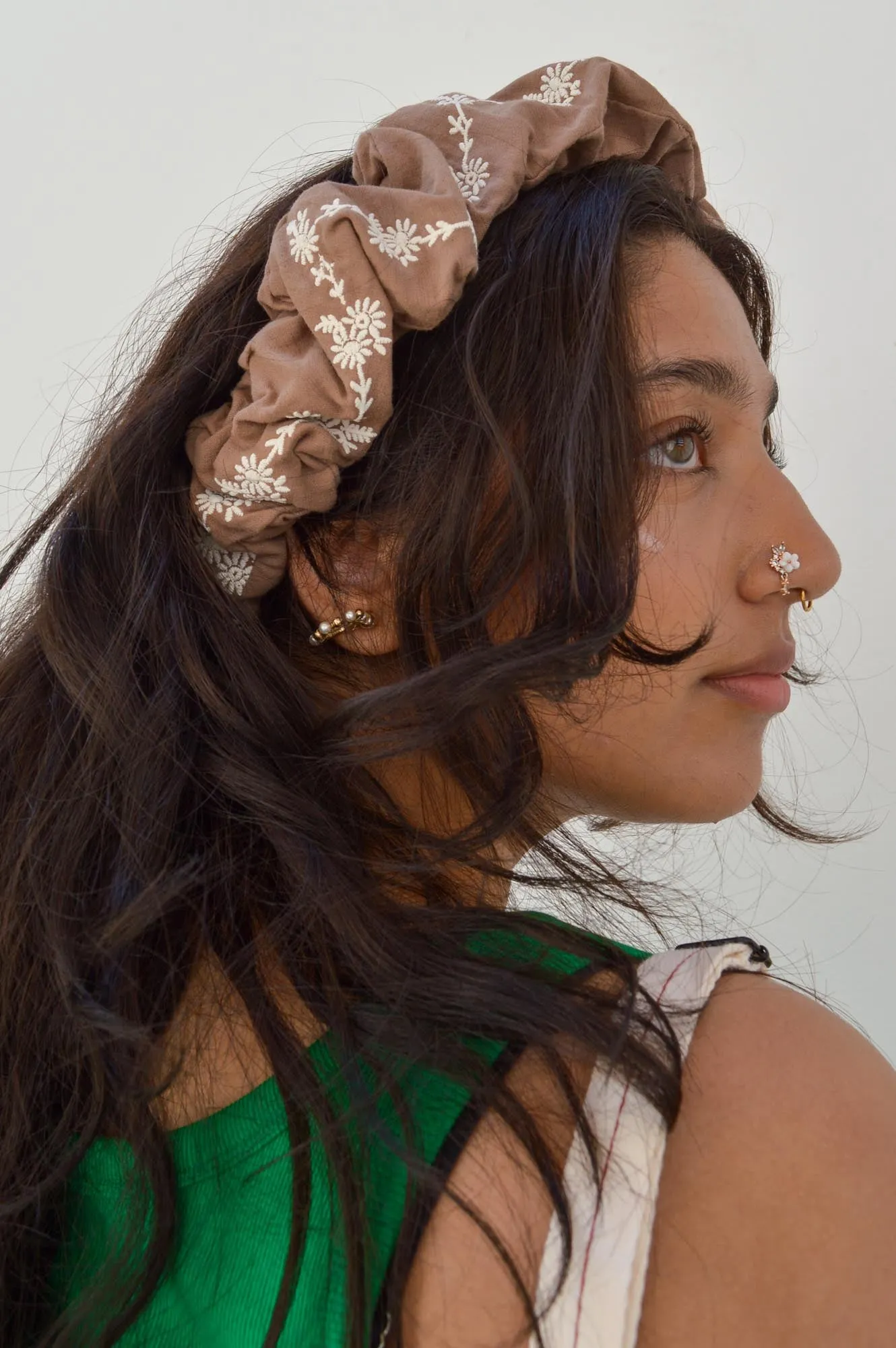 Meadows Fawn Scrunchie Headband