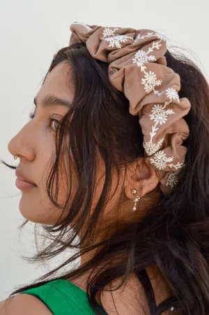 Meadows Fawn Scrunchie Headband