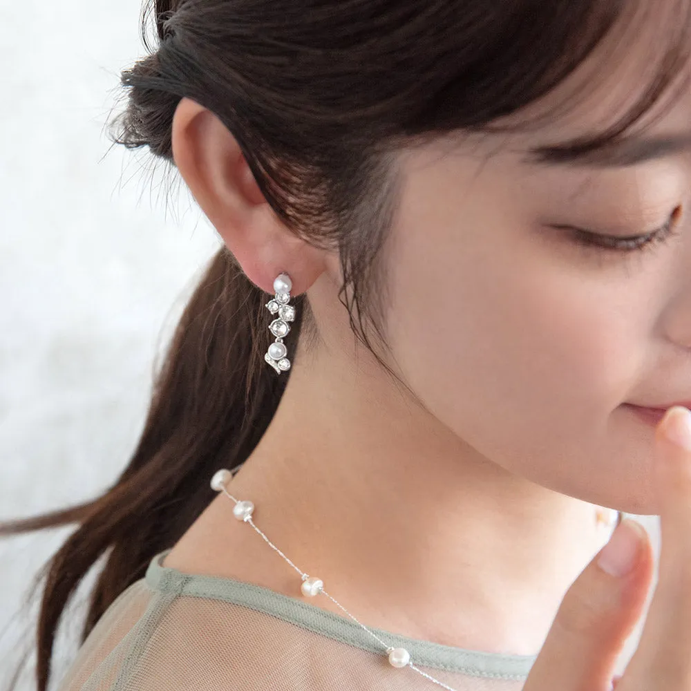 Mixed Ornate Drop Earrings
