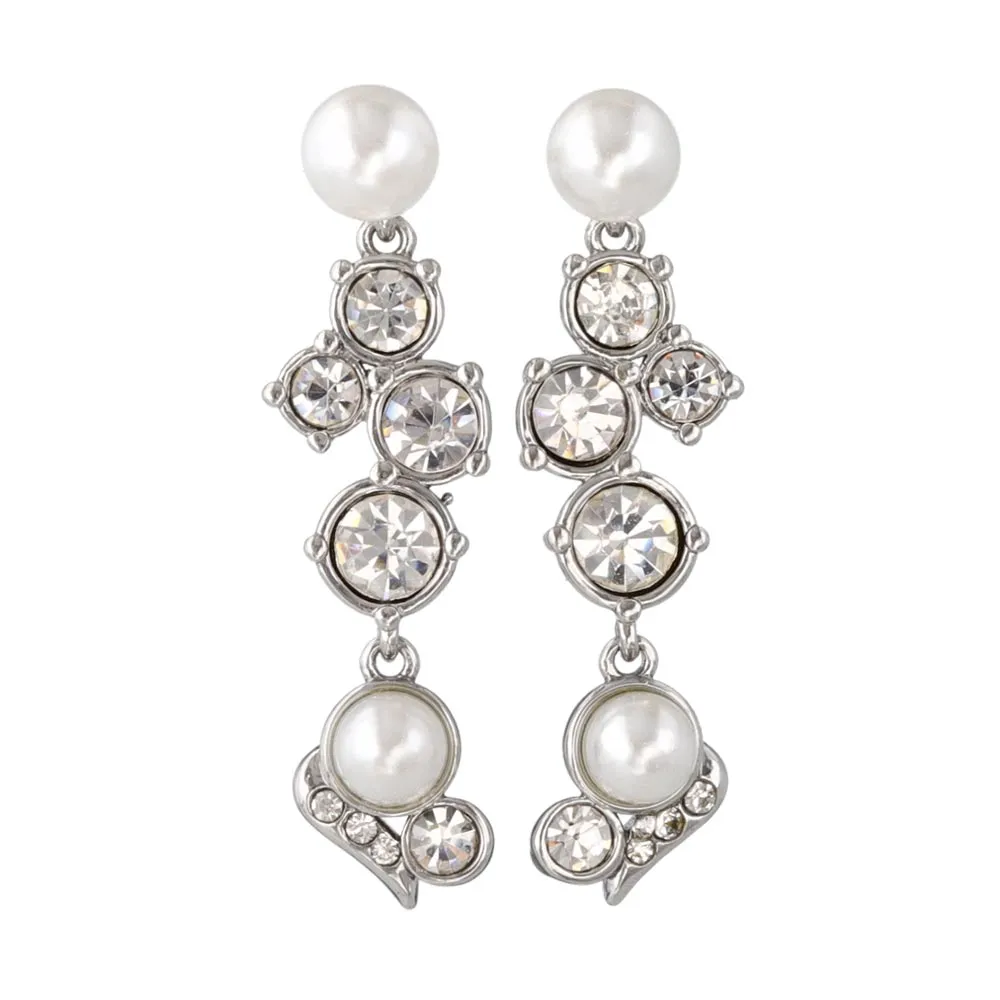 Mixed Ornate Drop Earrings