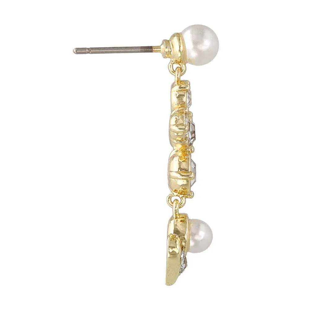 Mixed Ornate Drop Earrings