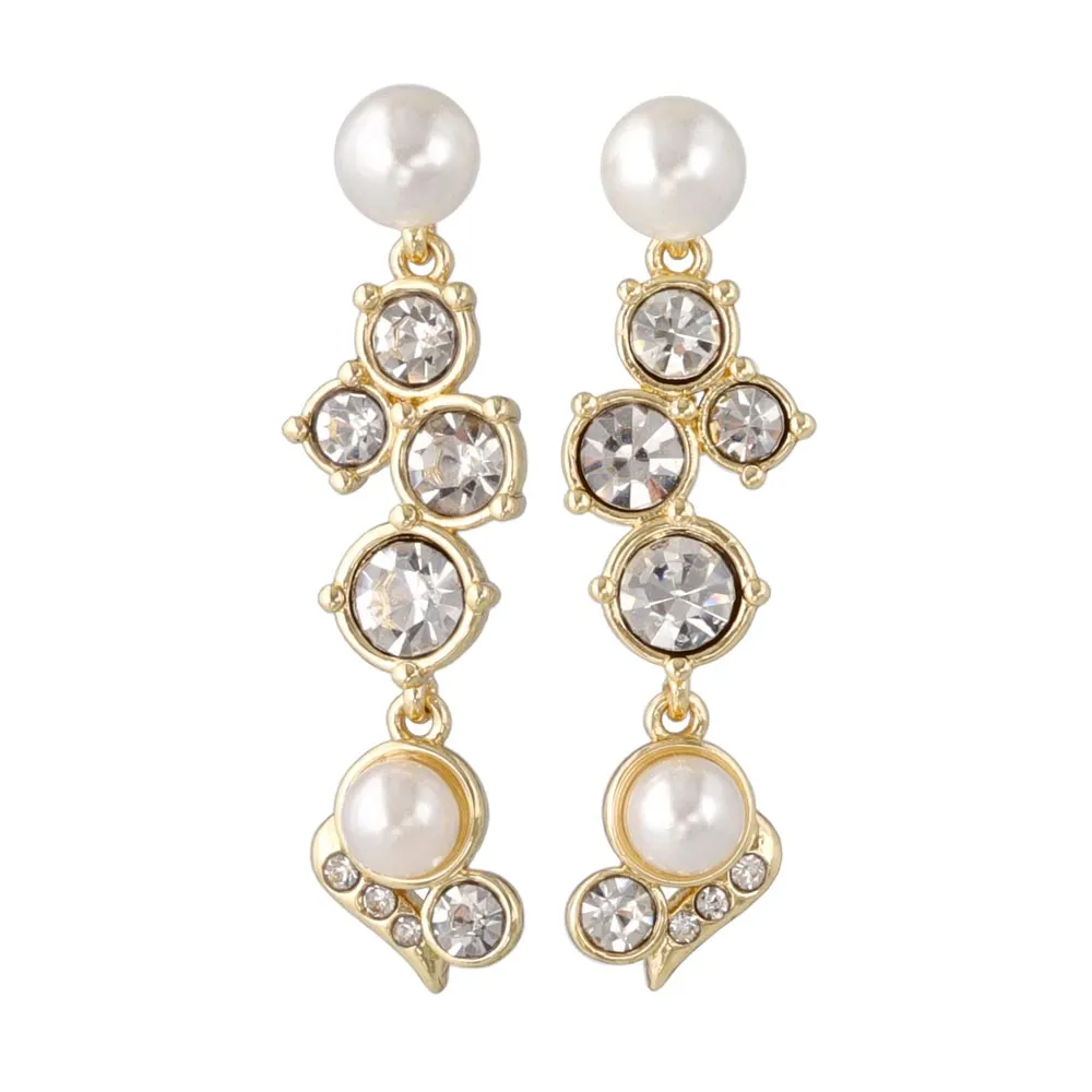 Mixed Ornate Drop Earrings