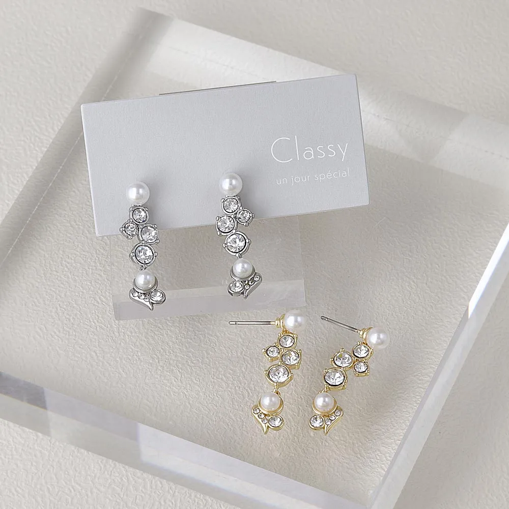 Mixed Ornate Drop Earrings