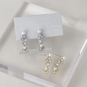 Mixed Ornate Drop Earrings