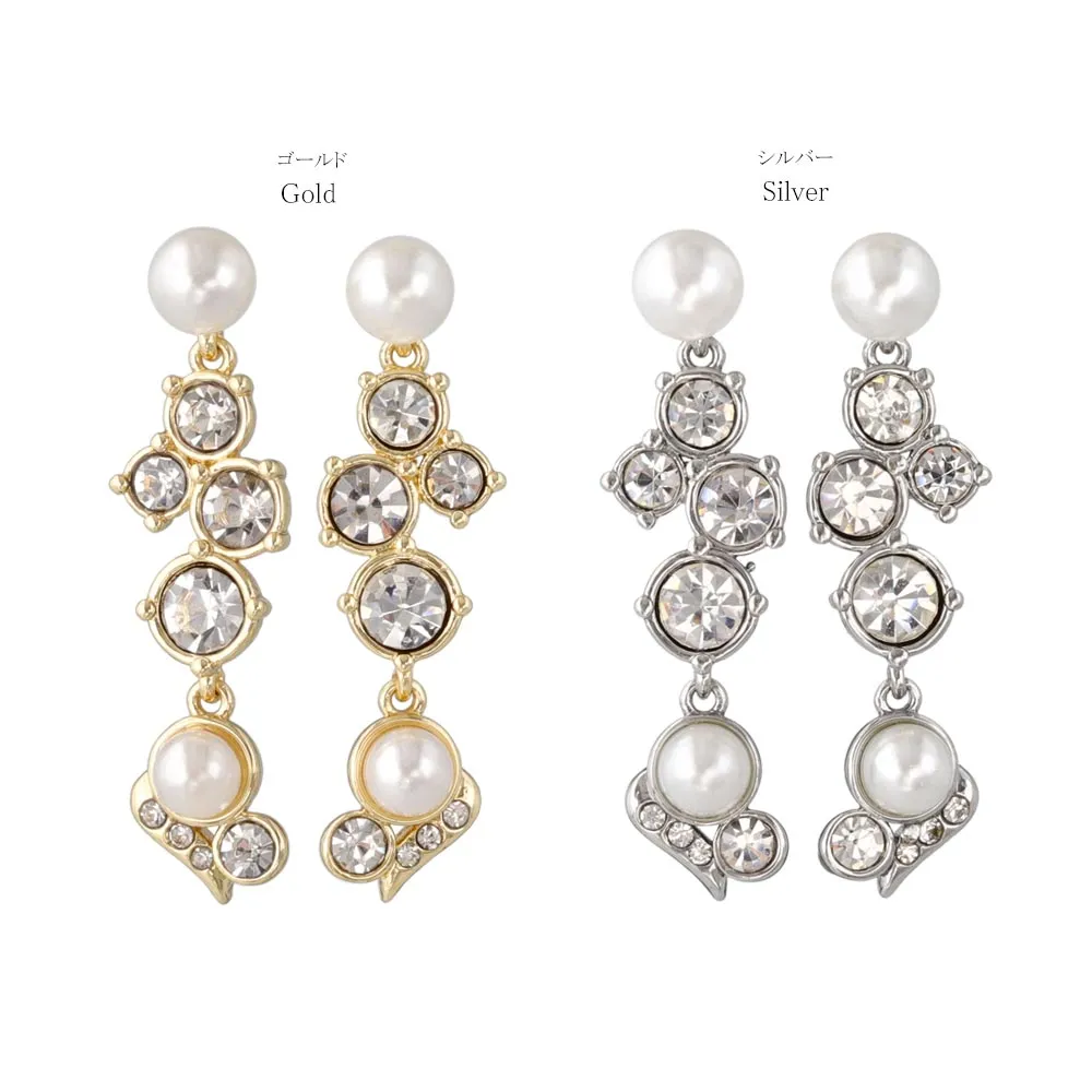 Mixed Ornate Drop Earrings