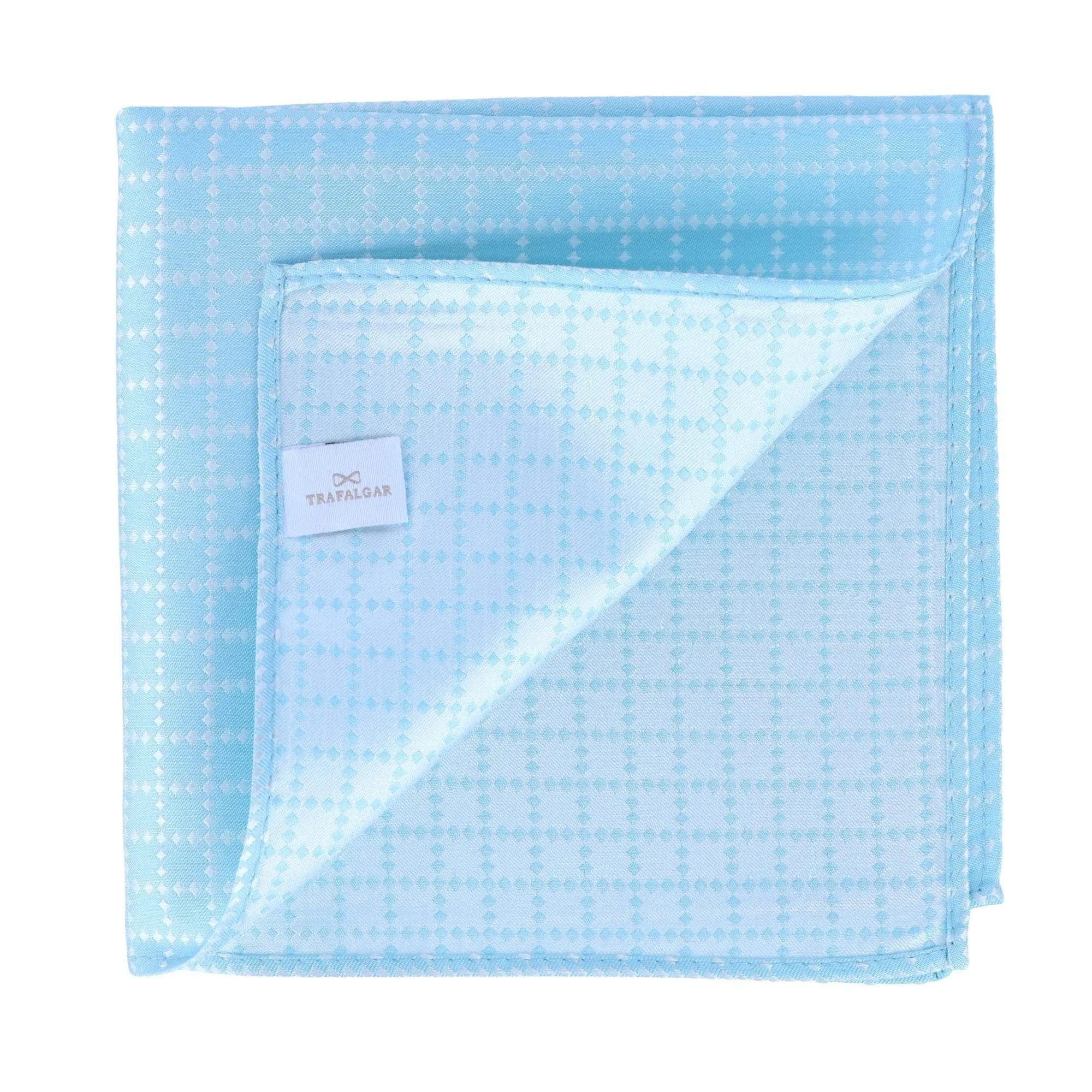 Rowan Geometric Pattern 12 x 12 Silk Pocket Square Set