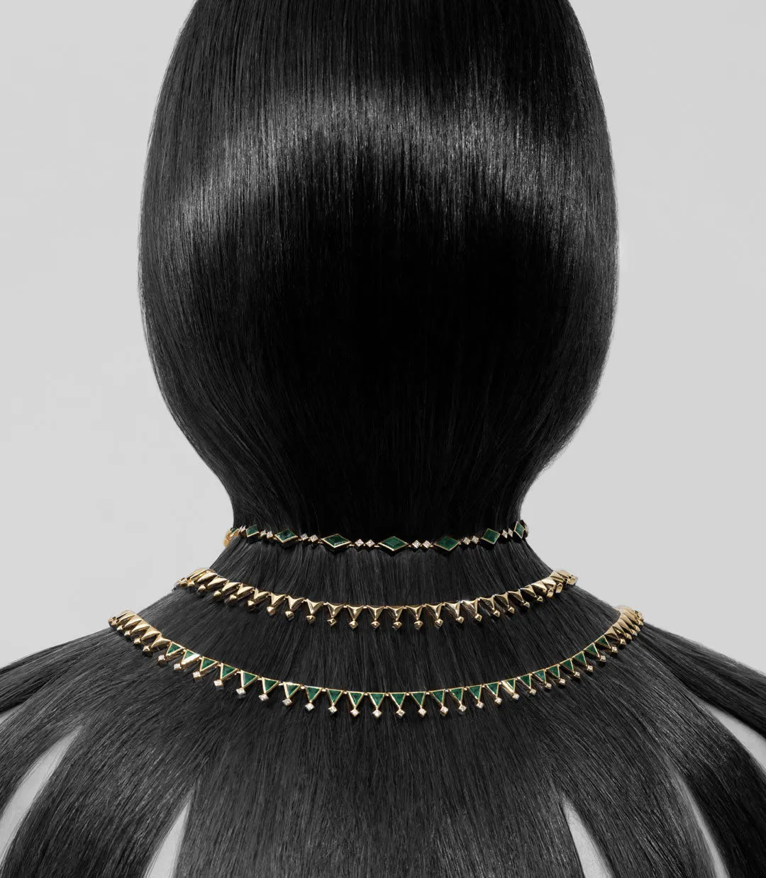 Sahra gold necklace