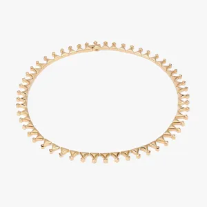 Sahra gold necklace