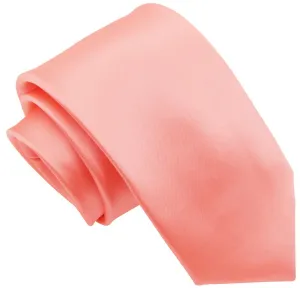 Salmon Peach Boys Ties