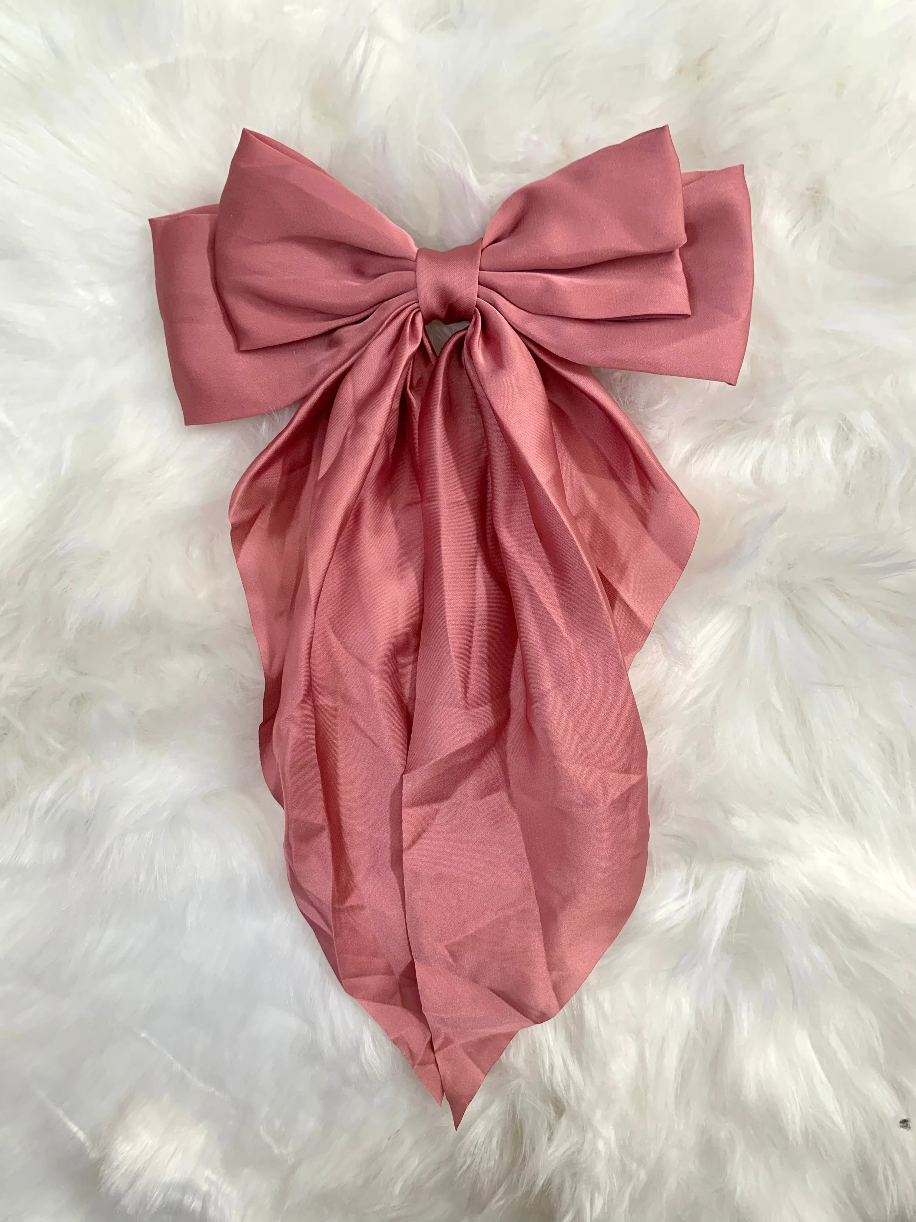 Silk French Clip Bows