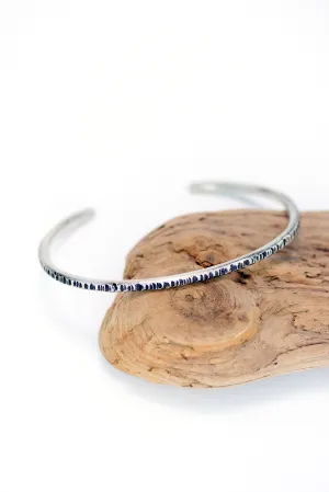 Silver Anvil Cuff