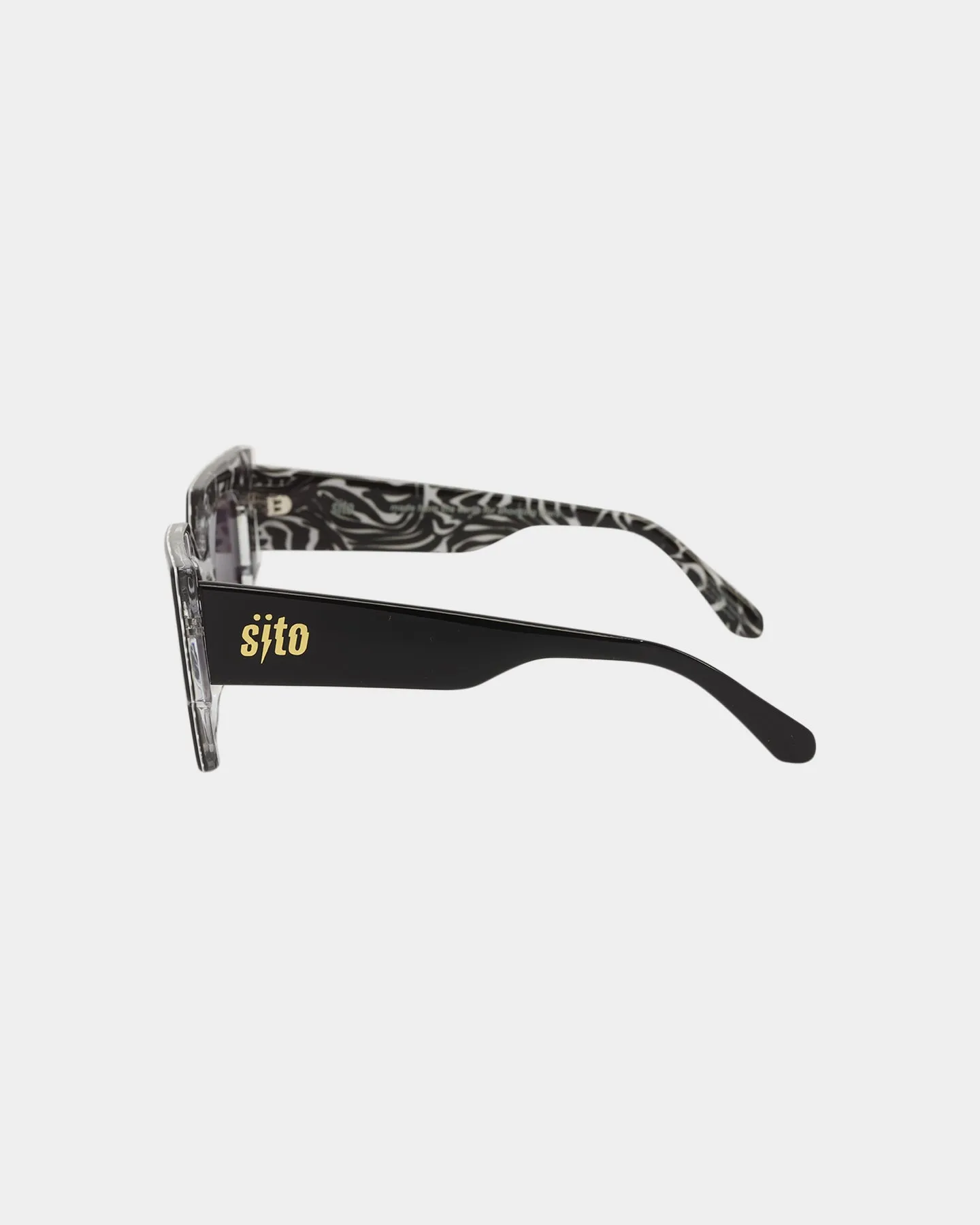 Sito Sensory Division Sunglasses Black Safari/Smoke Gradient