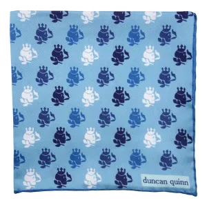 Smoking Skull Silk Pocket Squares