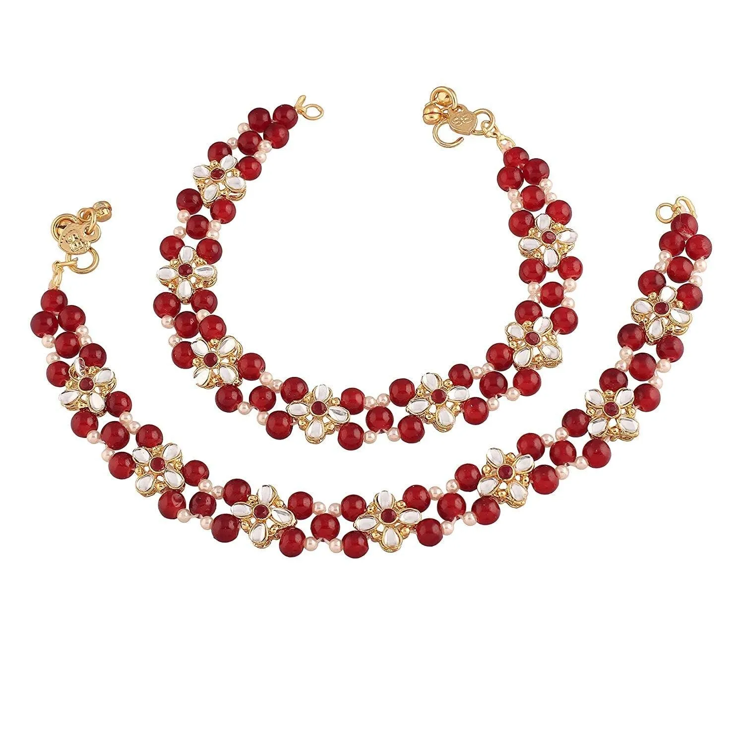 Traditional Gold Plated Kundan & Pearls/Beads