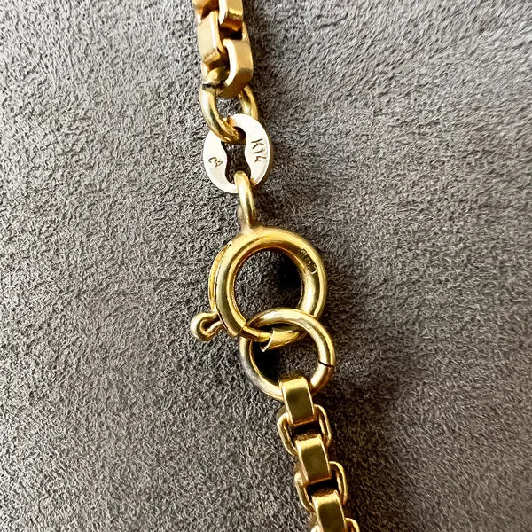 Vintage Box Link Chain